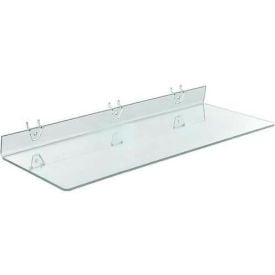 Global Approved 556008 Acrylic Shelf For Pegboard/Slatwall 24