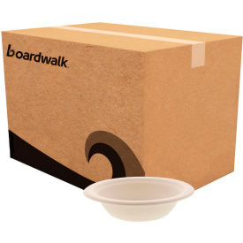 Boardwalk® Bagasse PFAS-Free Dinnerware Bowls 12 oz. Capacity 6-5/16