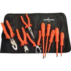 Jameson Tools 1000V Insulated Basic Electrician's Tool Kit 9-Piece JT-KT-00001