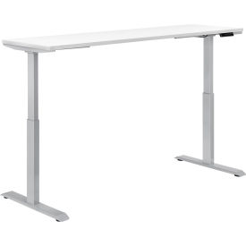 Interion® Electric Height Adjustable Desk 72