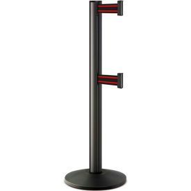 Lavi Industries Beltrac® Retractable Dual Belt Barrier 40