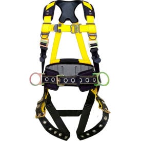 Guardian Series 3 Harness With Waist Pad Tie Back Legs 3 D-Rings XL-XXL 37194