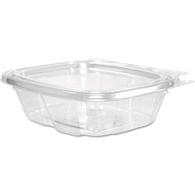 Dart® ClearPac SafeSeal Tamper-Resistant/Evident Containers Flat Lid 8 oz Clear Pack of 200 CH8DEF