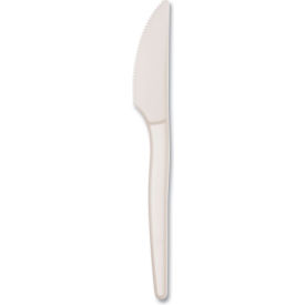 WNA EcoSense Renewable Mediumweight Knives Plant Starch Cream 50/Pack 20 Packs/Carton EPS001