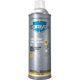 Sprayon LU104 Food Grade Penetrating Oil 11.75 oz. Aerosol Can - s00104000 S00104000 - Pkg Qty 12