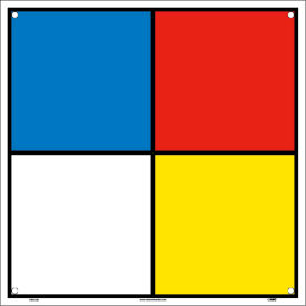 NMC HMS10R Hazardous Materials Systems Label 10-1/2