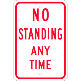 NMC TM098K Traffic Sign No Standing Anytime 18