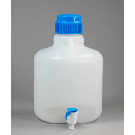 Bel-Art Autoclavable Polypropylene Carboy with Spigot 10 Liters (2.6 Gallons) 118460025