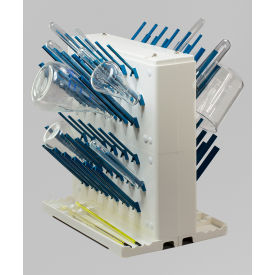 Bel-Art Lab-Aire II Double-Sided Non-Electric Benchtop Glassware Dryer 2 Tier 14.75 x 10 x 15.4