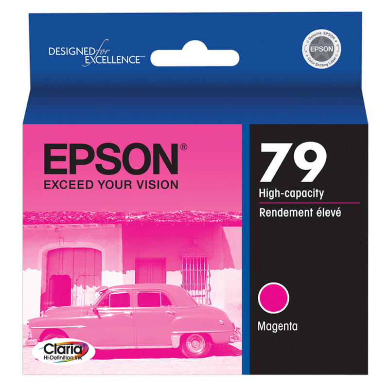Epson 79 Claria Magenta High-Yield Ink Cartridge, T079320 MPN:T079320