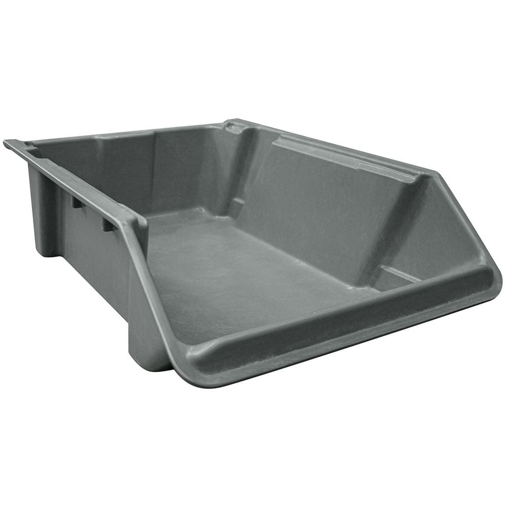 Bins; Bin Style: Hopper Front ; Shape: Rectangle ; Overall Width (Inch): 17 ; Overall Length (Inch): 24 ; Overall Height (Inch): 8 ; Color: Gray MPN:8423085136