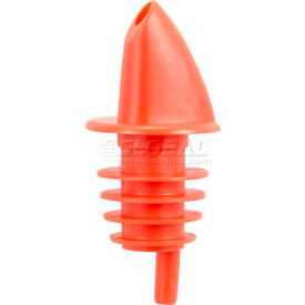 Winco PPR-2R Free Flow Pourers Red 12/Pack PPR-2R