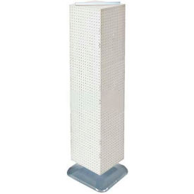 Global Approved 701464-WHT 4-Sided Interlocking Pegboard Floor Display 14