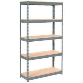 GoVets 5 Shelf Standard Duty Boltless Shelving Starter 48