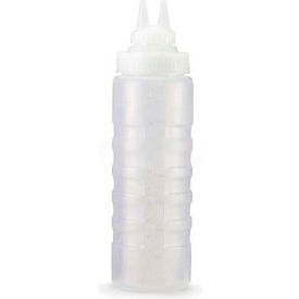 Vollrath® Traex Wide Mouth Squeeze Bottle Kits 22024-13 24 Oz. Clear 22024-13 - Pkg Qty 12