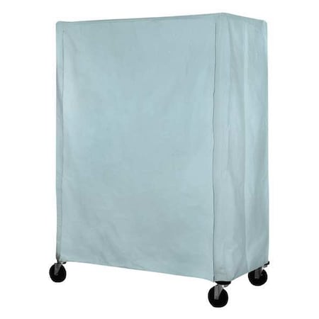 Cart Cover, 48x24x63, Blue, Nylon MPN:CVC-63-2448-D-PB