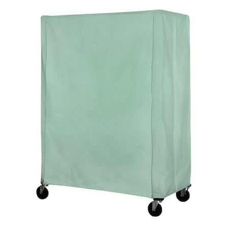 Cart Cover, 48x24x63, Green, Nylon MPN:CVC-63-2448-LG