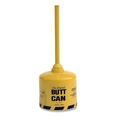 5 GAL. Original Butt Canall Metal w/Open Tube MPN:1200YELLOW