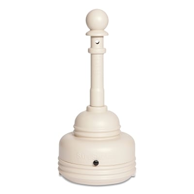 Safesmoker Receptacle Poly w/Metal Bucket-Beige MPN:1206BEIGE