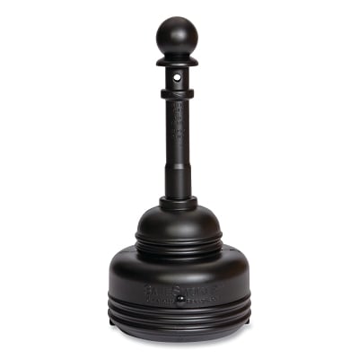 Safesmoker Receptacle Poly w/Metal Bucket-Black MPN:1206BLACK
