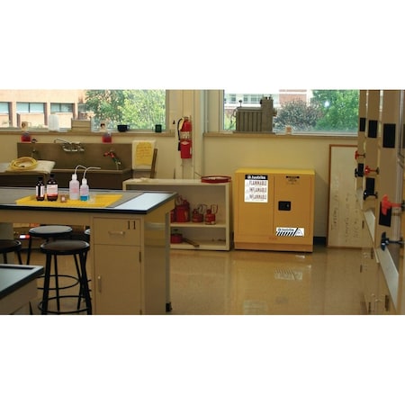 SafetyCabinetTray, Yellow, Polyethylene MPN:29052
