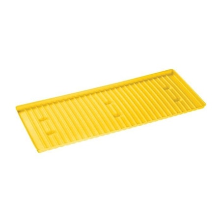 SafetyCabinetTray, Yellow, Polyethylene MPN:29053