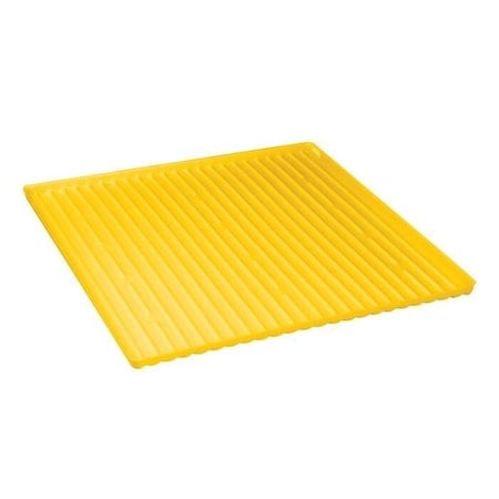 SafetyCabinetTray, Yellow, Polyethylene MPN:29054