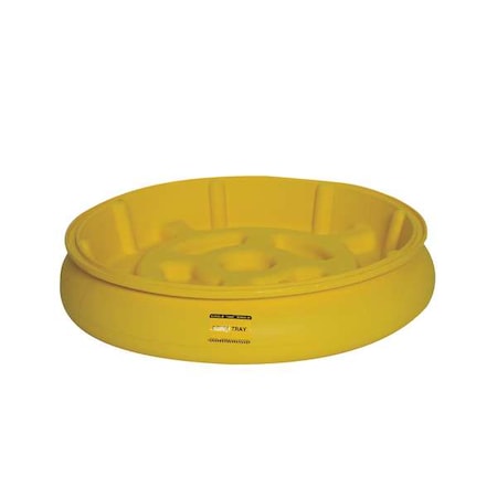 Spill Tray, Yellow, Circle, 10 gal MPN:1614