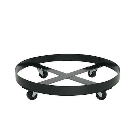 DrumDolly, 5galto55gal, 31inL, Black MPN:1618
