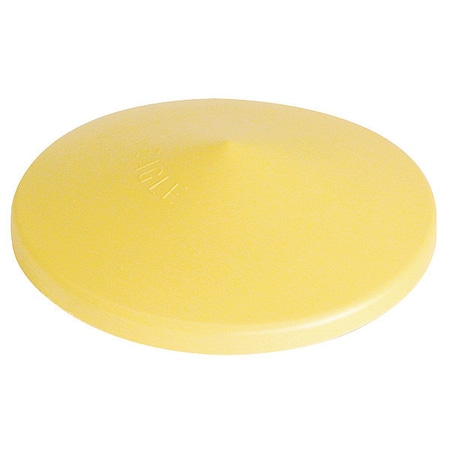 Funnel Cover, Yellow, H 5, L 18, W 18 in MPN:1664