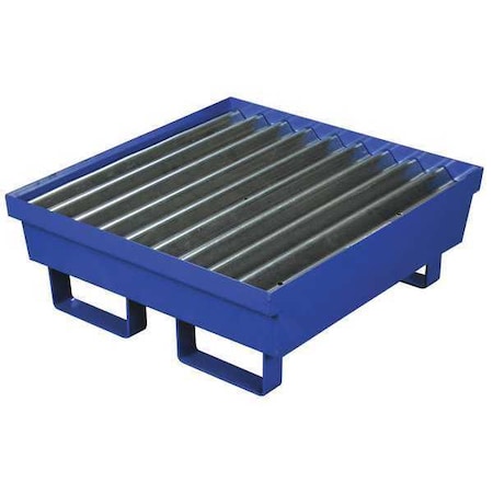 Spill Pallet, 17 gal Spill Capacity, 1 Drums, 1, 000 lb Load Capacity, Steel MPN:1611ST