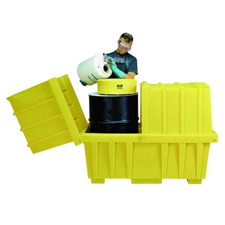 Covered Drum Spill Containment, 46 in. H MPN:1626
