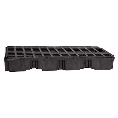 Spill Deck, 30 gal Spill Capacity, 2 Drums, 5, 000 lb Load Capacity, Polyethylene MPN:1632BD