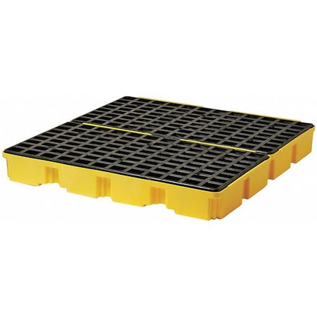 Spill Deck, 60 gal Spill Capacity, 4 Drums, 10, 000 lb Load Capacity, Polyethylene MPN:1634