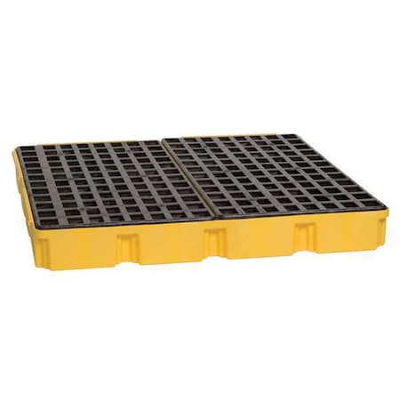 Spill Deck, 60 gal Spill Capacity, 4 Drums, 10, 000 lb Load Capacity, Polyethylene MPN:1635
