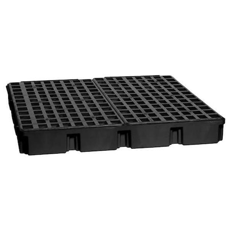 Spill Deck, 60 gal Spill Capacity, 4 Drums, 10, 000 lb Load Capacity, Polyethylene MPN:1635B