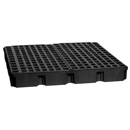 Spill Deck, 60 gal Spill Capacity, 4 Drums, 10, 000 lb Load Capacity, Polyethylene MPN:1635BD