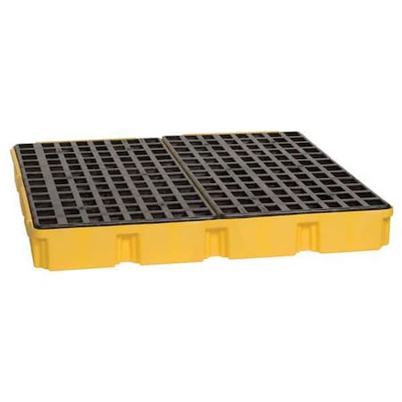 Spill Deck, 60 gal Spill Capacity, 4 Drums, 10, 000 lb Load Capacity, Polyethylene MPN:1635D
