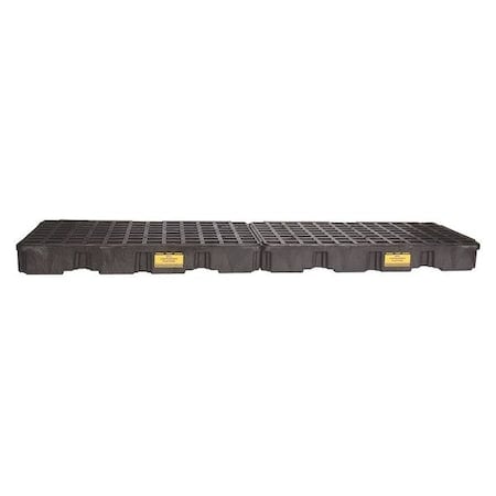 Spill Deck, 60 gal Spill Capacity, 4 Drums, 10, 000 lb Load Capacity, Polyethylene MPN:1647B