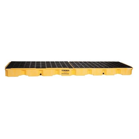 Spill Deck, 60 gal Spill Capacity, 4 Drums, 10, 000 lb Load Capacity, Polyethylene MPN:1647D