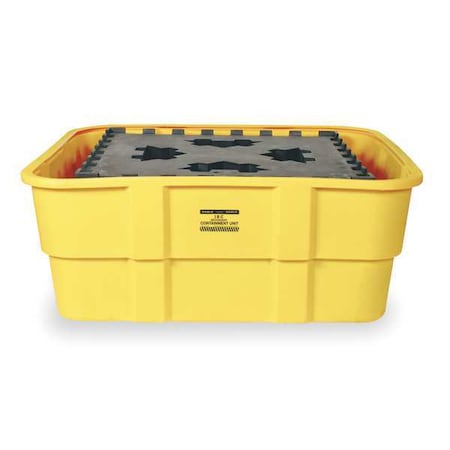 Spill Pallet, 400 gal Spill Capacity, 0 Drums, 10, 000 lb Load Capacity, Polyethylene MPN:1683