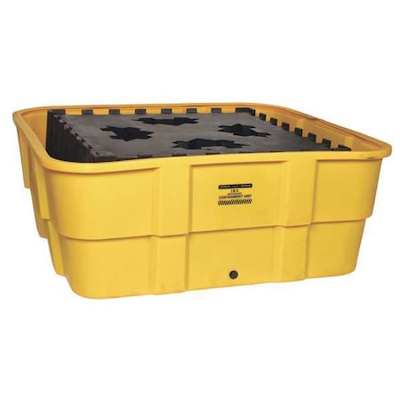 Spill Pallet, 400 gal Spill Capacity, 0 Drums, 10, 000 lb Load Capacity, Polyethylene MPN:1683D