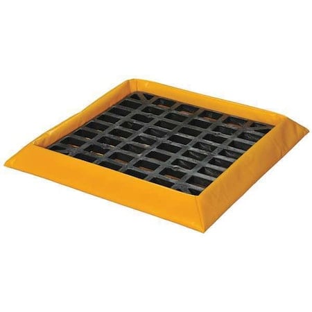 Spill Tray, Yellow, Rectangle, 30 gal MPN:T8104G