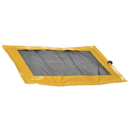 Sorbent Pad, 2 gal Spill Capacity, 2 gal Load Capacity, PVC Coated Fabric MPN:T8341