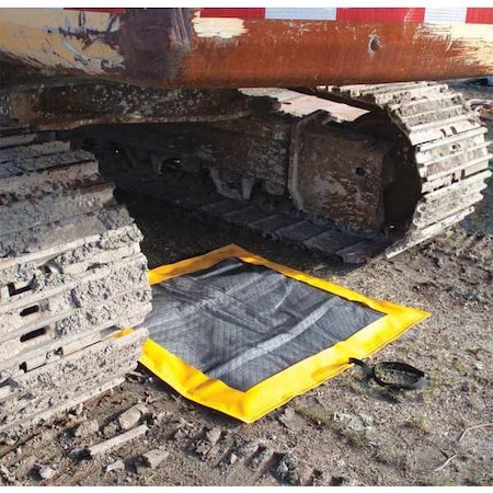 Sorbent Pad, 10 gal Spill Capacity, 10 gal Load Capacity, PVC Coated Fabric MPN:T8361
