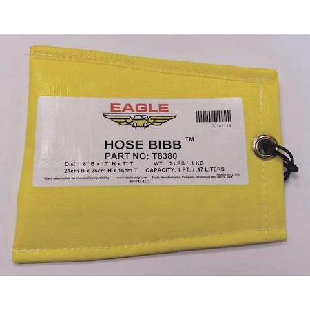 Hose Bib, 16 oz., 2 in. dia. Max Hole, PK5 MPN:T8380BX