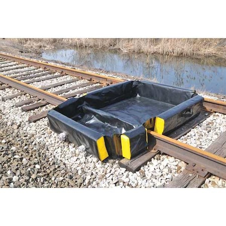 Sorbents, 20 gal., Black, PVC Coated Fabric MPN:T8460RB