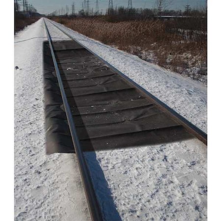 Sorbents, 16 in x 35 ft, Oil, Black, Oil Resistant Fabric MPN:T8470RM