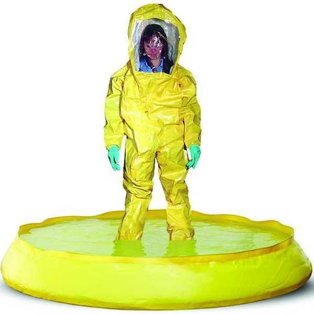 Hazmat Pool, 100 gal. Capacity, Yellow MPN:T8602