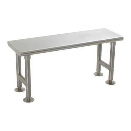 Gowning Bench, Stainless Steel, 9
